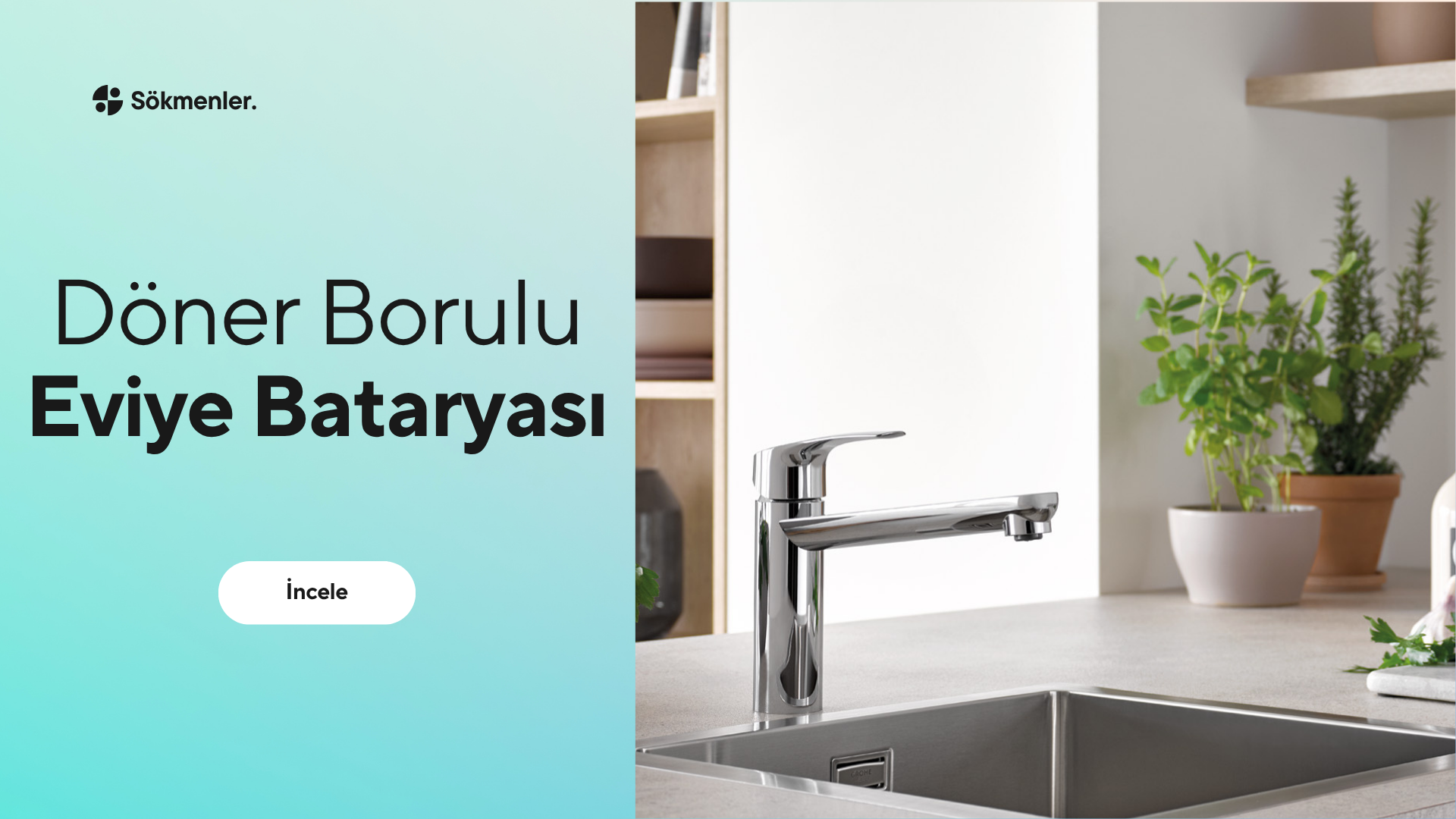 Döner Borulu Eviye Bataryası