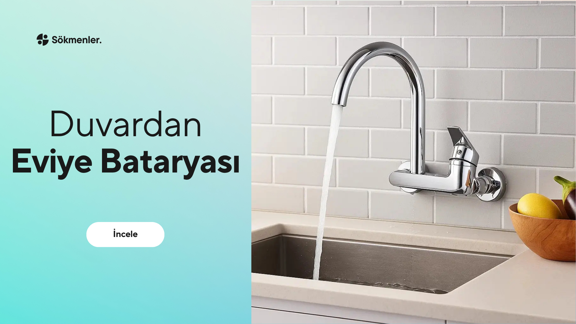 Duvardan Eviye Bataryası