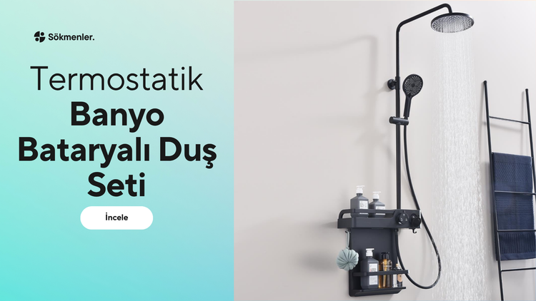 Termostatik Banyo Bataryalı Duş Sistemi