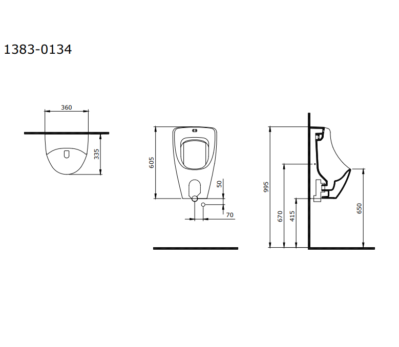 Bocchi Taormina Arch Pisuvar Fotoselli Pilli, Mat Bronz