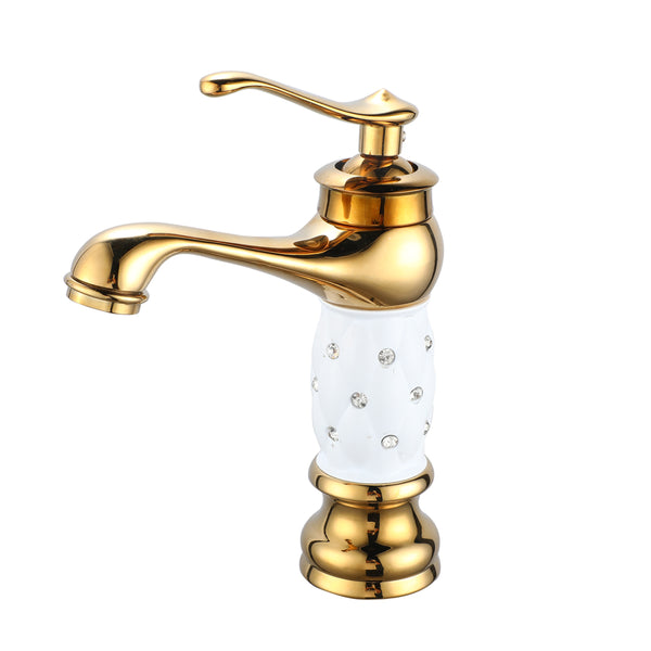 fleko-hisar-gold-white-lavabo-bataryasi