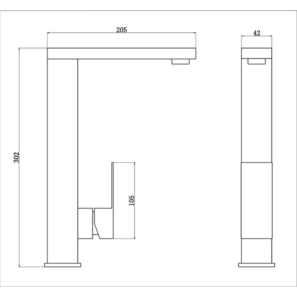 fleko-levi-mutfak-eviye-bataryasi-krom