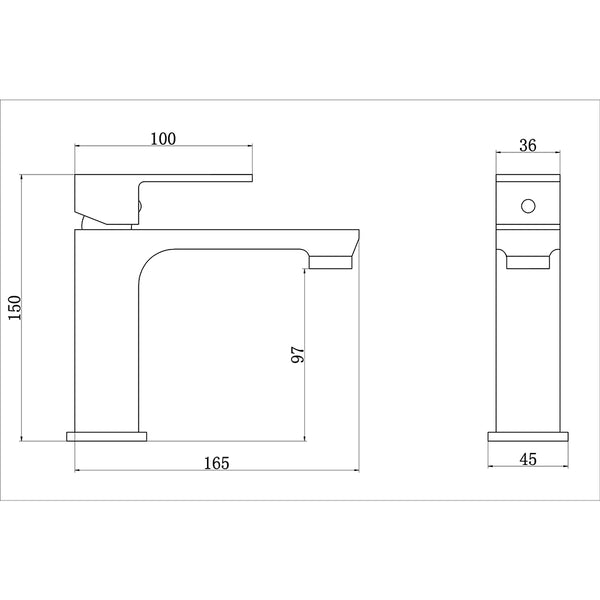 fleko-levi-lavabo-bataryasi-siyah