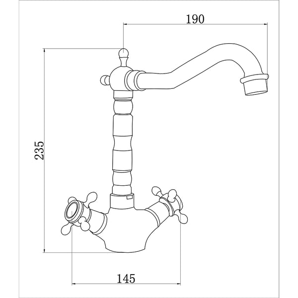 fleko-hisar-v2-antik-mutfak-eviye-bataryasi
