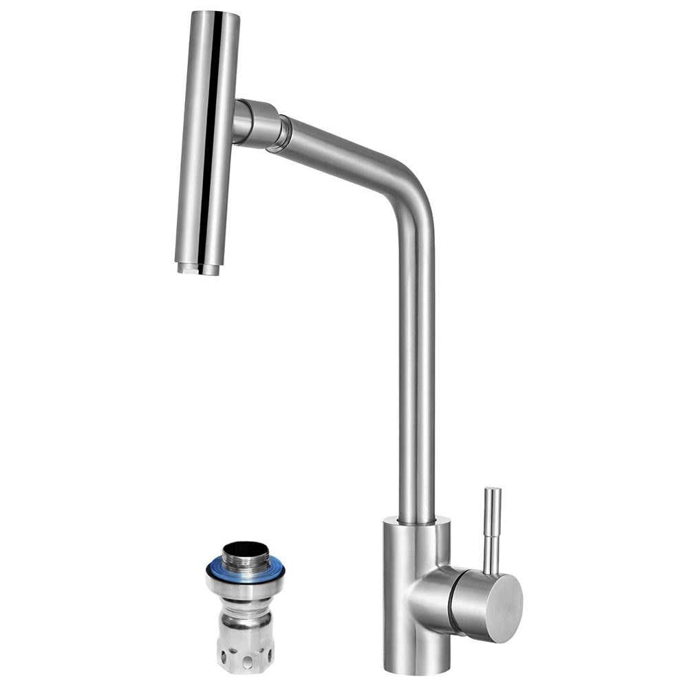 fleko-nobran-krom-spiralli-mutfak-eviye-bataryasi