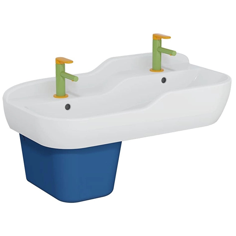Vitra Sento Kids Lavabo 85x41 cm, Beyaz