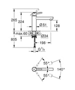 Grohe Concetto Eviye Bataryası