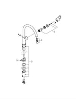 Grohe BauFlow Eviye Bataryası