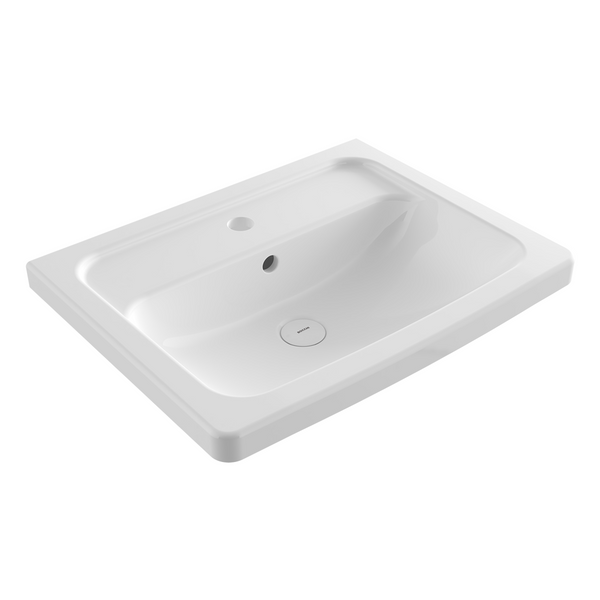 1004-001-0126 Bocchi Taormina Pro 57 cm Lavabo Parlak Beyaz
