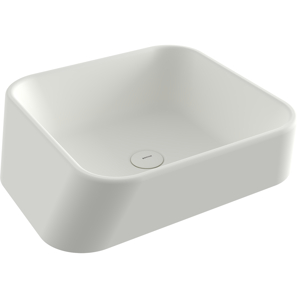1005-002-0125 Bocchi Firenze Çanak Lavabo Mat Beyaz