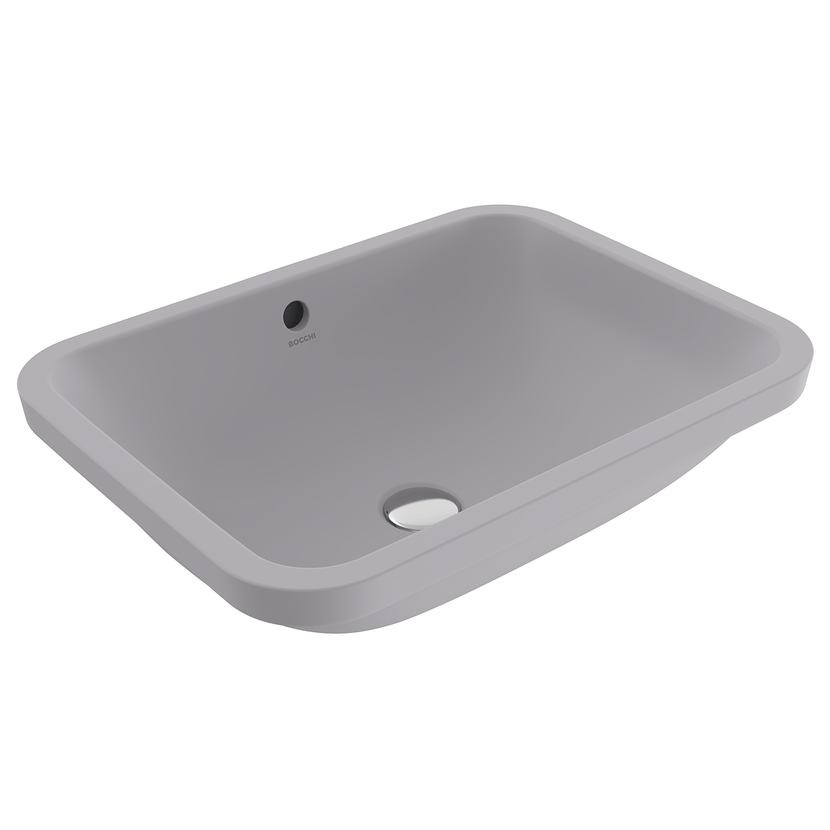 1006-006-0125 Bocchi Scala 55 cm Tezgah Altı Lavabo Mat Gri