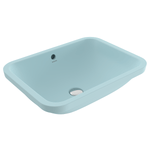 1006-029-0125 Bocchi Scala 55 cm Tezgahaltı Lavabo Mat Buz Mavisi