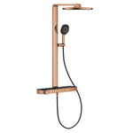 Grohe Rainshower Aqua Pure SmartControl Duş Sistemi, Duvara Monte, Termostatik Bataryalı Duş Kolonu, Bakır - alternatif görünüm - GROHE 100964DA00