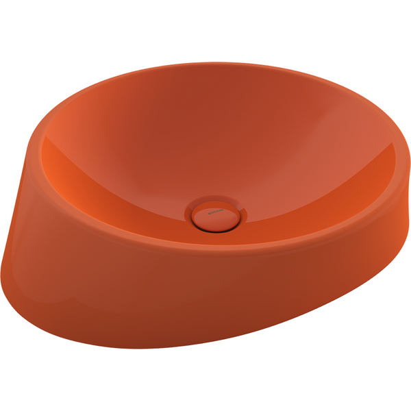 1010-012-0125 Bocchi Venezia 56 cm Çanak Lavabo Parlak Turuncu