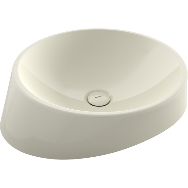 1010-014-0125 Bocchi Venezia 56 cm Çanak Lavabo Parlak Bisküvi