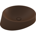1010-025-0125 Bocchi Venezia 56 cm Çanak Lavabo Mat Kahve