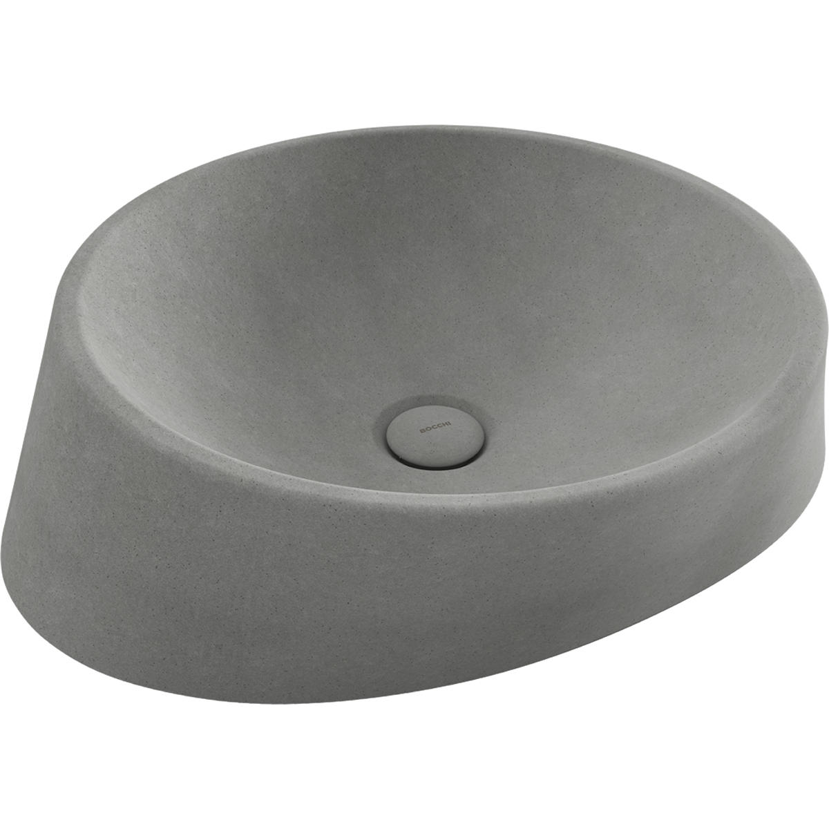 1010-069-0125 Bocchi Venezia 56 cm Çanak Lavabo Mat Beton