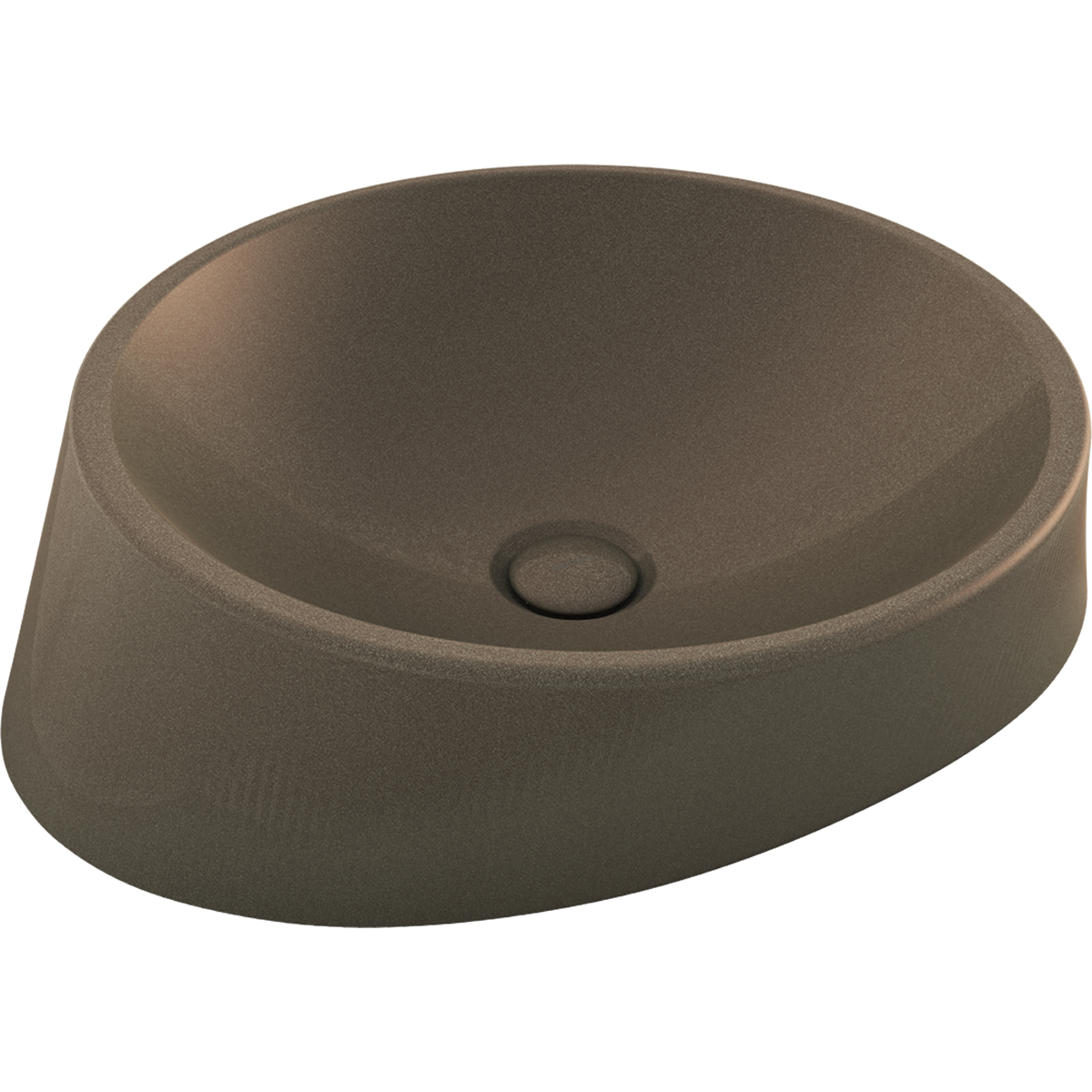 1010-070-0125 Bocchi Venezia 56 cm Çanak Lavabo, Mat Bronz