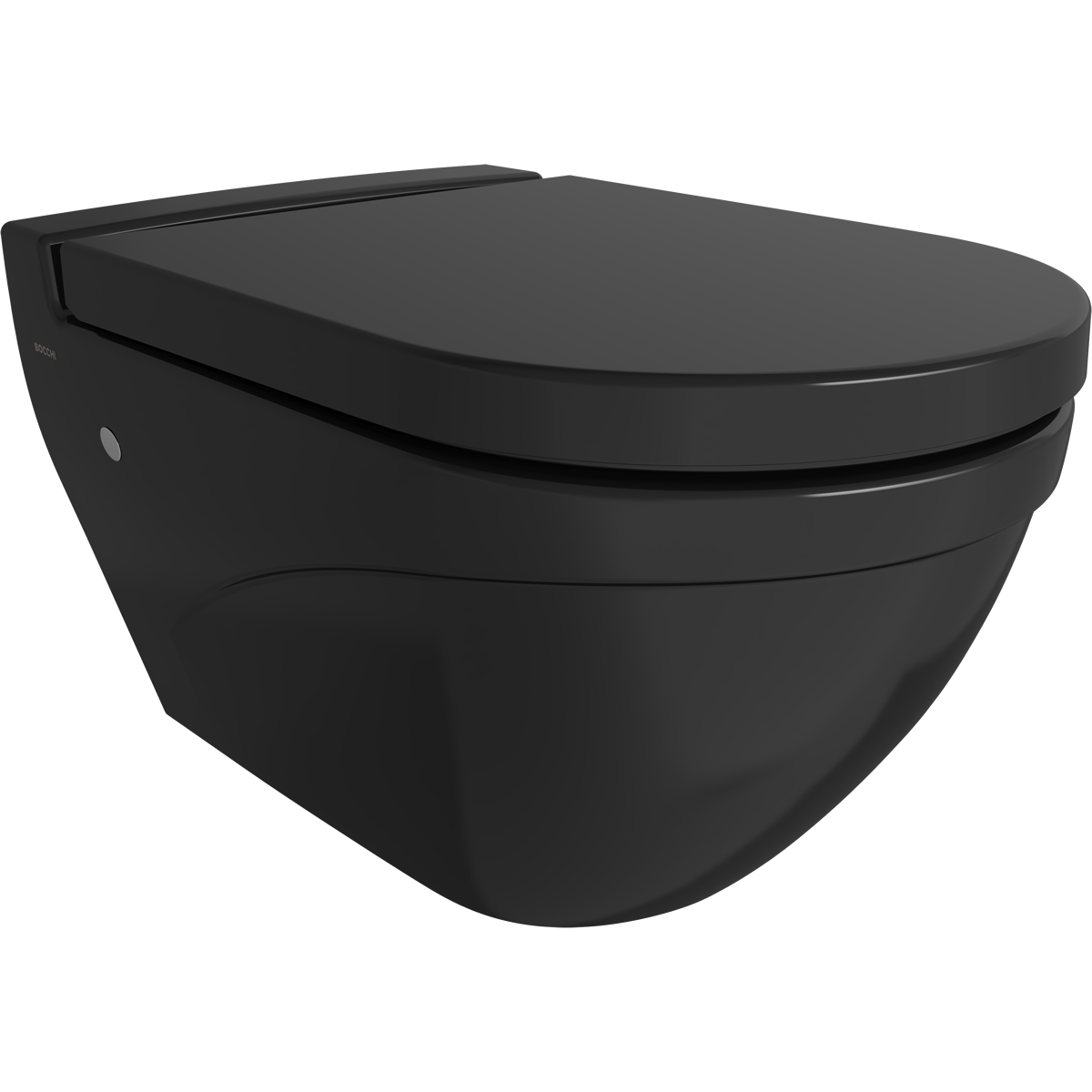 Bocchi Taormina Arch Asma Klozet Parlak Siyah