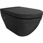 Bocchi Taormina Arch Asma Klozet Parlak Siyah