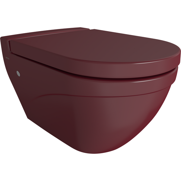 Bocchi Taormina Arch Asma Klozet Parlak Burgonya Bordosu