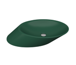 1013-027-0125 Bocchi Vessel Yatay Çanak Lavabo 72 cm Mat Yeşil