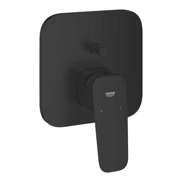 Grohe Cubeo Ankastre Banyo/Duş Bataryası, Mat Siyah (Sıva Üstü Grubu)