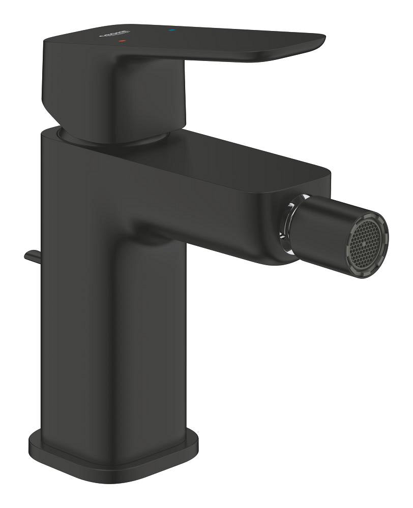 Grohe Cubeo Sifon Kumandalı Bide Bataryası, Mat Siyah (S-Boy) - GROHE 1018102430