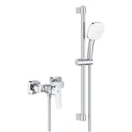 Grohe Cubeo Duş Bataryası ve Sürgülü El Duşu Seti - alternatif görünüm - GROHE 1018250000