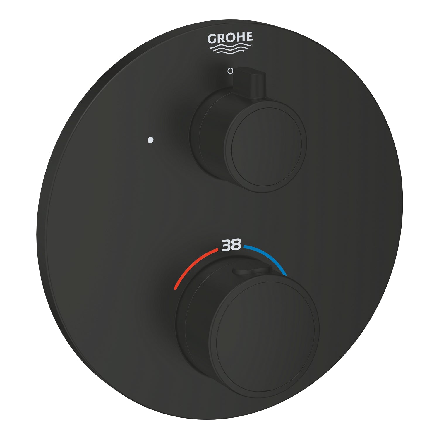 Grohe Grohtherm Termostatik Banyo/Duş Bataryası (Sıva Üstü Grubu), Mat Siyah - alternatif görünüm - GROHE 1022122430