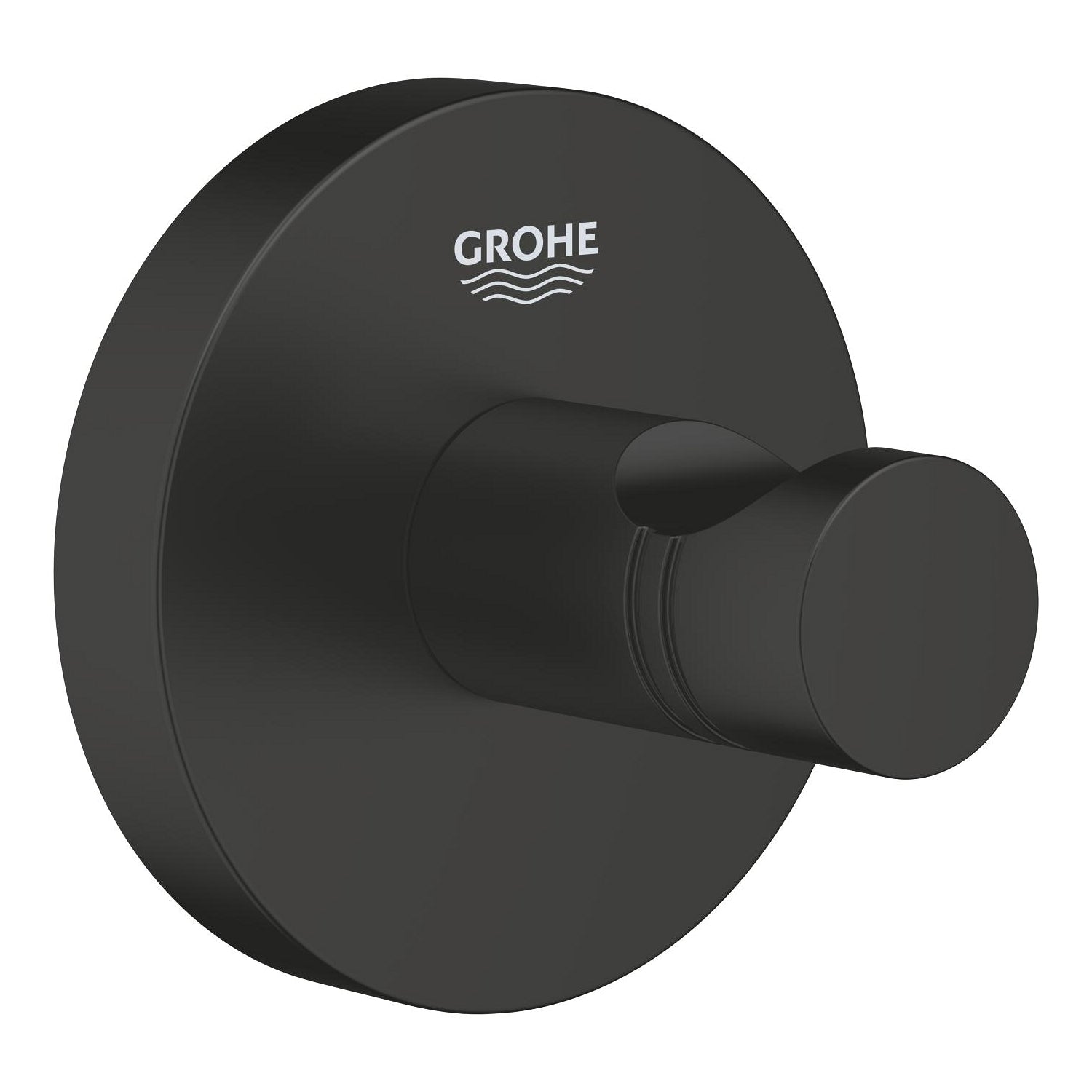 Grohe Essentials Tekli Havlu/Bornoz Askısı, Mat Siyah - alternatif görünüm - GROHE 1024602430