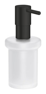 Grohe Essentials Duvara Monte Sıvı Sabunluk (Tutacağı Hariç), Mat Siyah - GROHE 1024702430