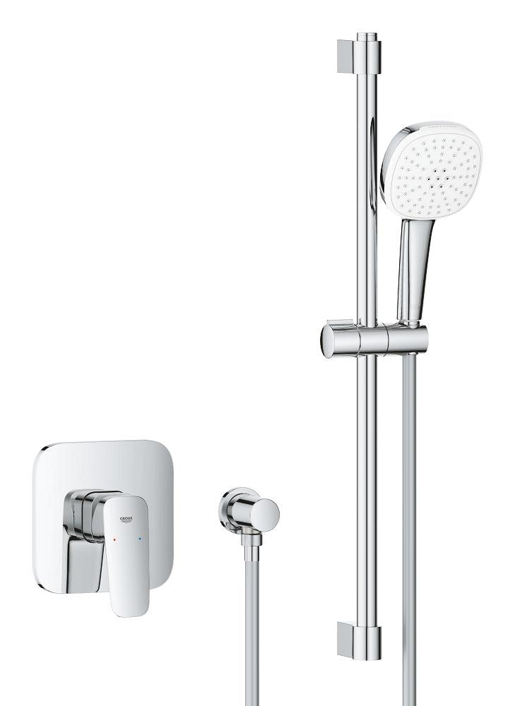 Grohe Cubeo Ankastre Duş Bataryası ve Sürgülü El Duşu Seti - GROHE 1053350000