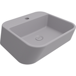 1074-006-0126 Bocchi Firenze Çanak Lavabo 50 cm Mat Gri