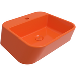 1074-012-0126 Bocchi Firenze Çanak Lavabo 50 cm Parlak Turuncu