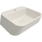 1074-014-0126 Bocchi Firenze Çanak Lavabo 50 cm Parlak Bisküvi