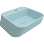 1074-029-0126 Bocchi Firenze Çanak Lavabo 50 cm Mat Buz Mavisi
