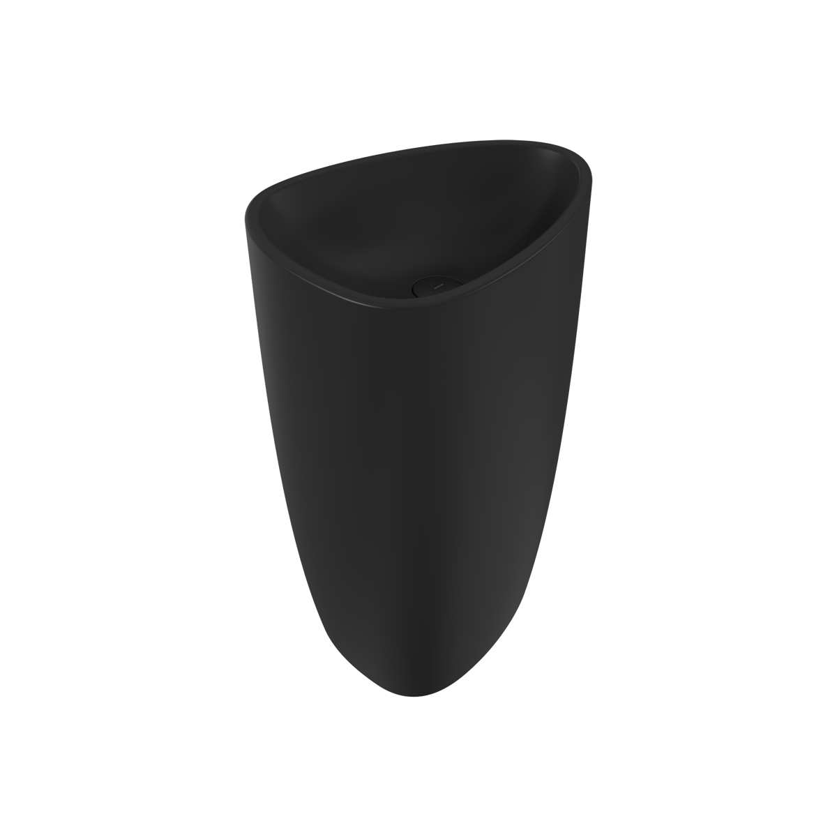 Bocchi Etna 58 cm Monoblok Lavabo Mat Siyah