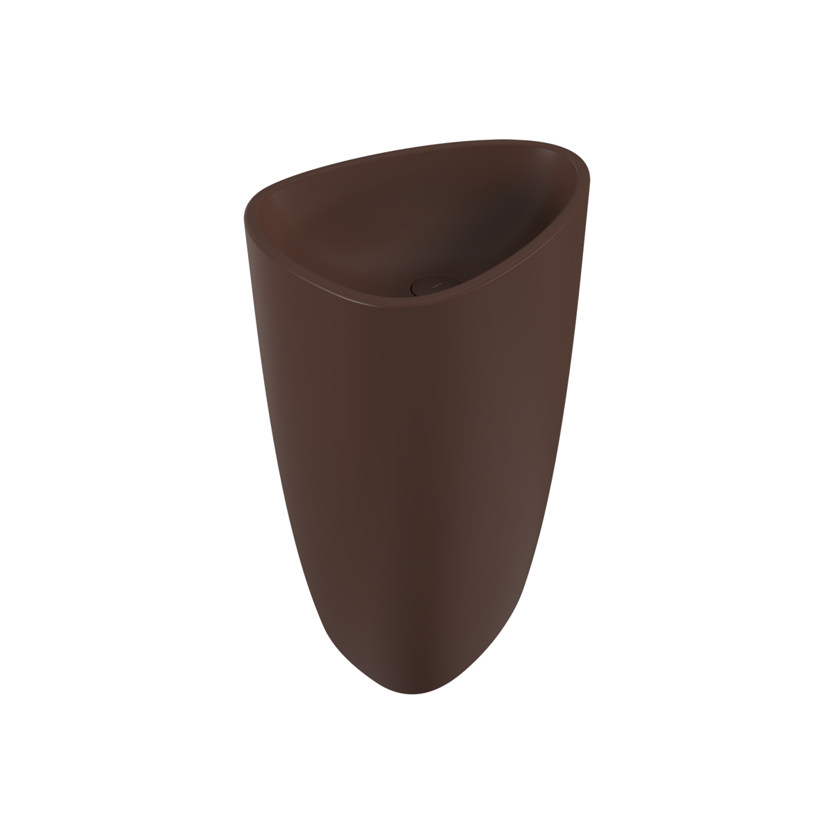 Bocchi Etna 58 cm Monoblok Lavabo Mat Kahve