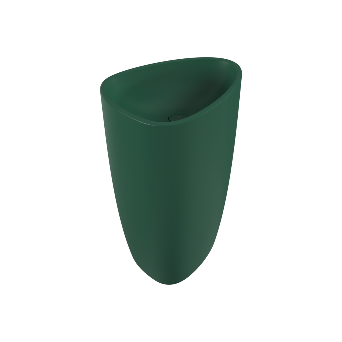 Bocchi Etna 58 cm Monoblok Lavabo Mat Yeşil