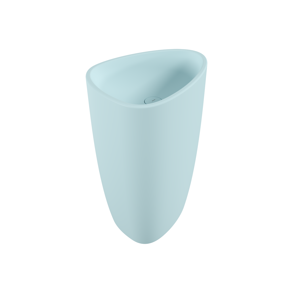 Bocchi Etna 58 cm Monoblok Lavabo Mat Buz Mavisi