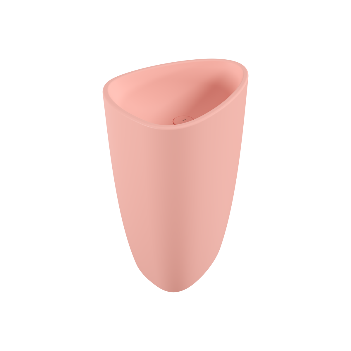 Bocchi Etna 58 cm Monoblok Lavabo Mat Somon