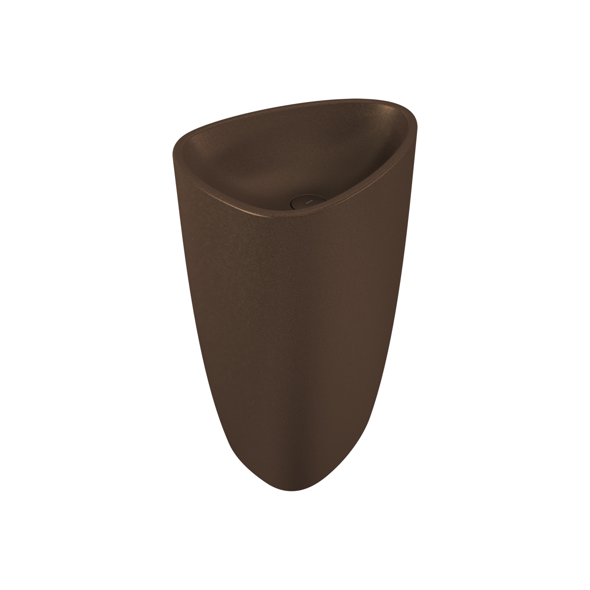 Bocchi Etna 58 cm Monoblok Lavabo, Mat Bronz