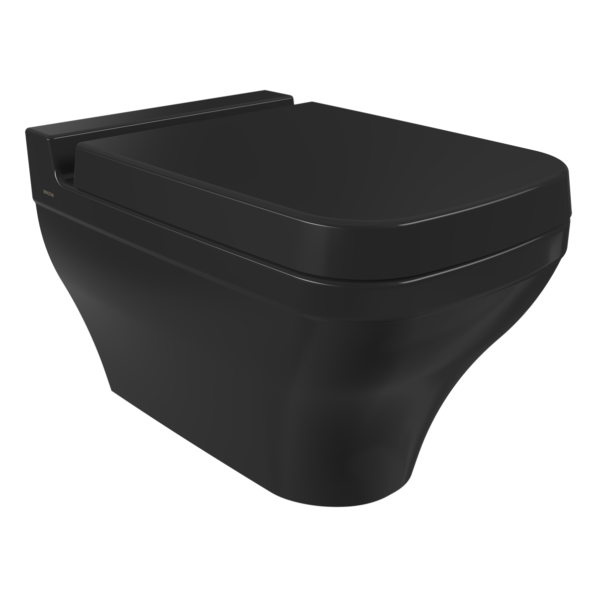 Bocchi Scala Asma Klozet Parlak Siyah