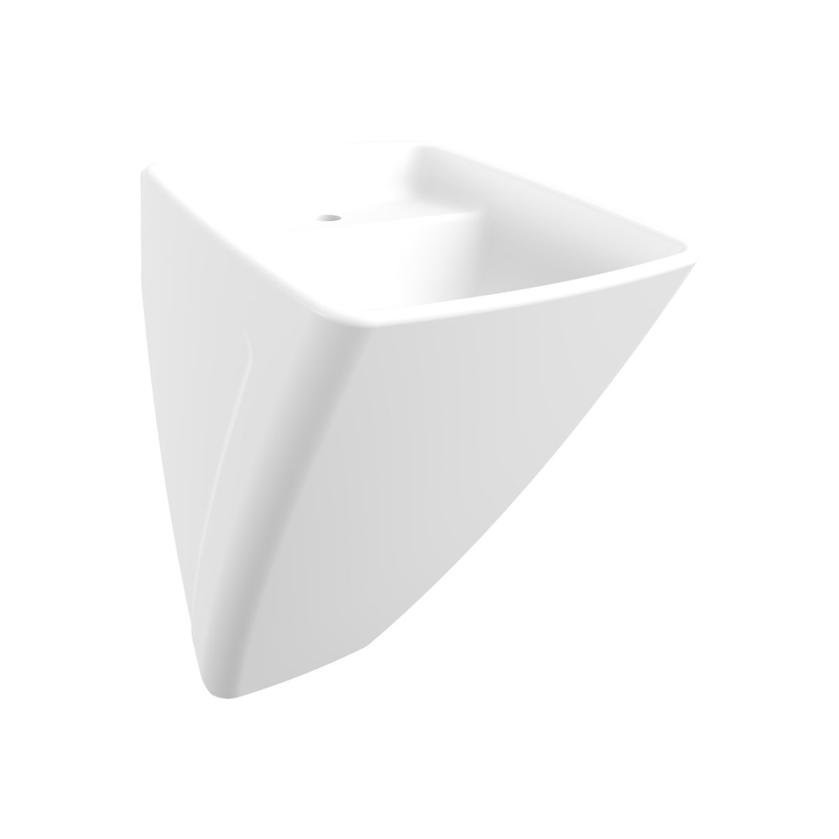 Bocchi Firenze Asma Monoblok Lavabo Mat Beyaz