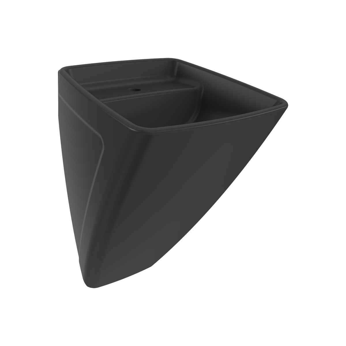 Bocchi Firenze Asma Monoblok Lavabo Mat Siyah