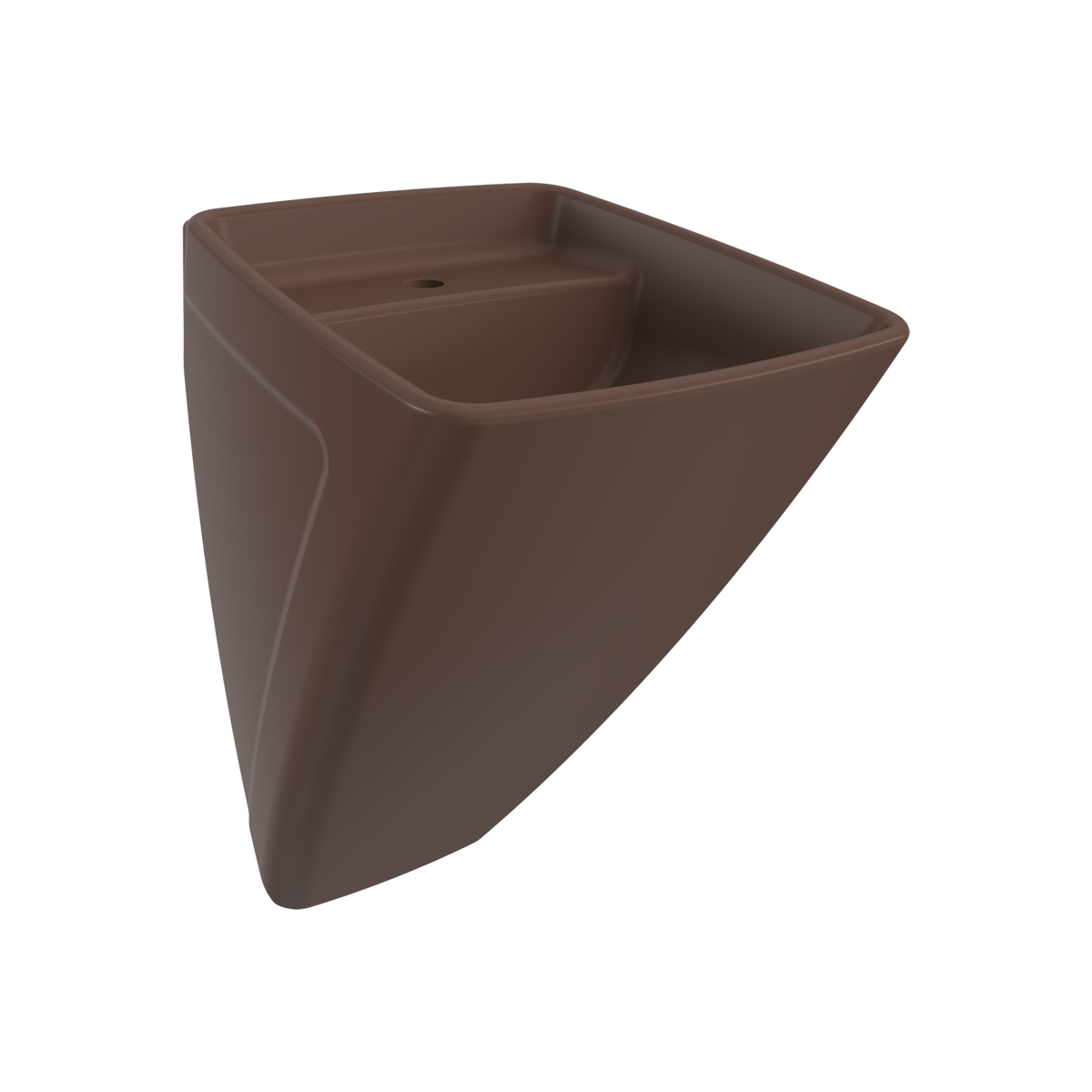 Bocchi Firenze Asma Monoblok Lavabo Mat Kahve