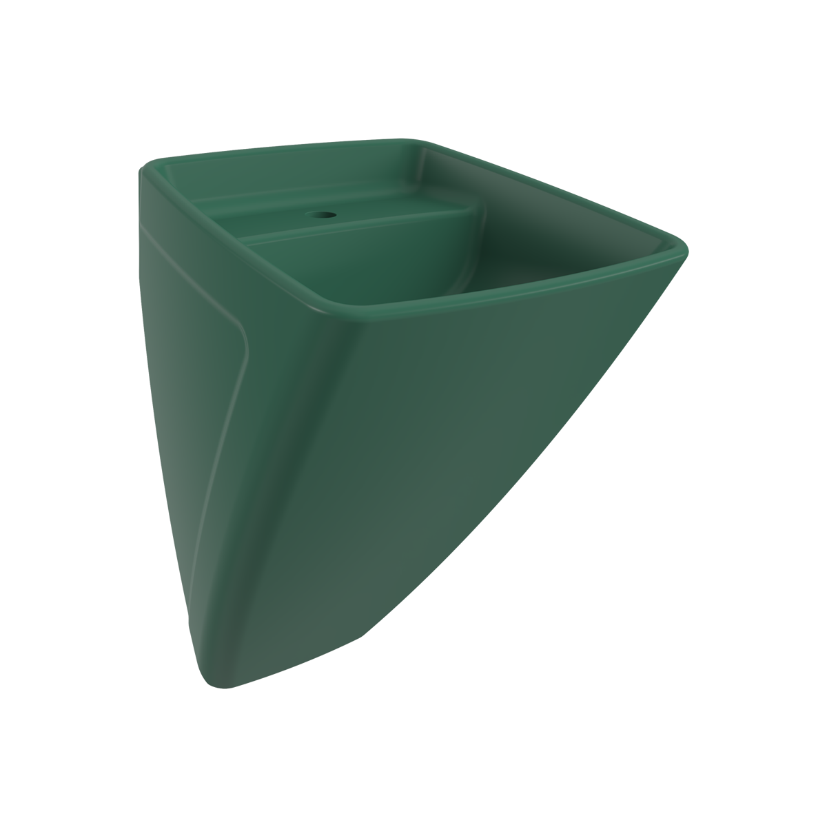 Bocchi Firenze Asma Monoblok Lavabo Mat Yeşil