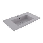 1113-006-0126 Bocchi Milano Etajerli Lavabo 80 cm Mat Gri