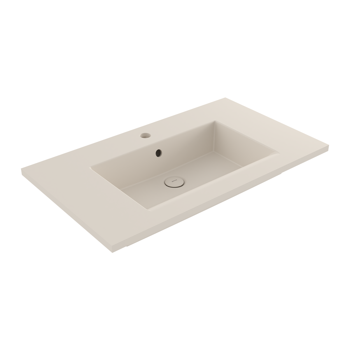 1113-007-0126 Bocchi Milano Etajerli Lavabo 80 cm Mat Yasemin